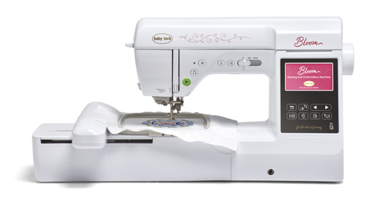 BABYLOCK BLOOM SEW AND EMB