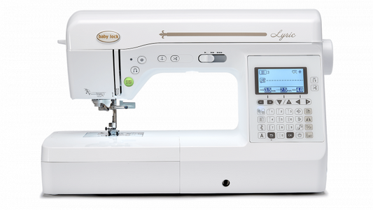 BABYLOCK LYRIC QUILT AND SEW